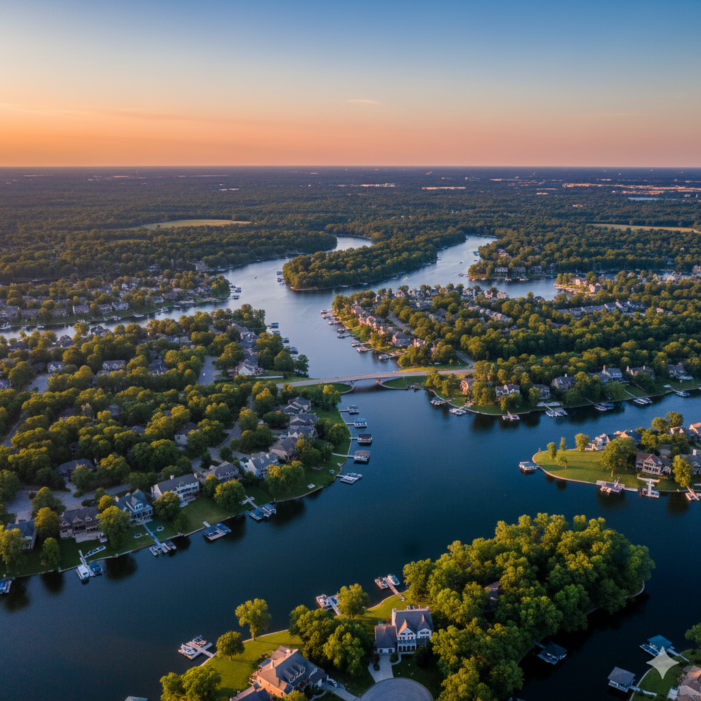 Custom home builder in Geist Reservoir, Indiana - Luxury homes by Integra Builders